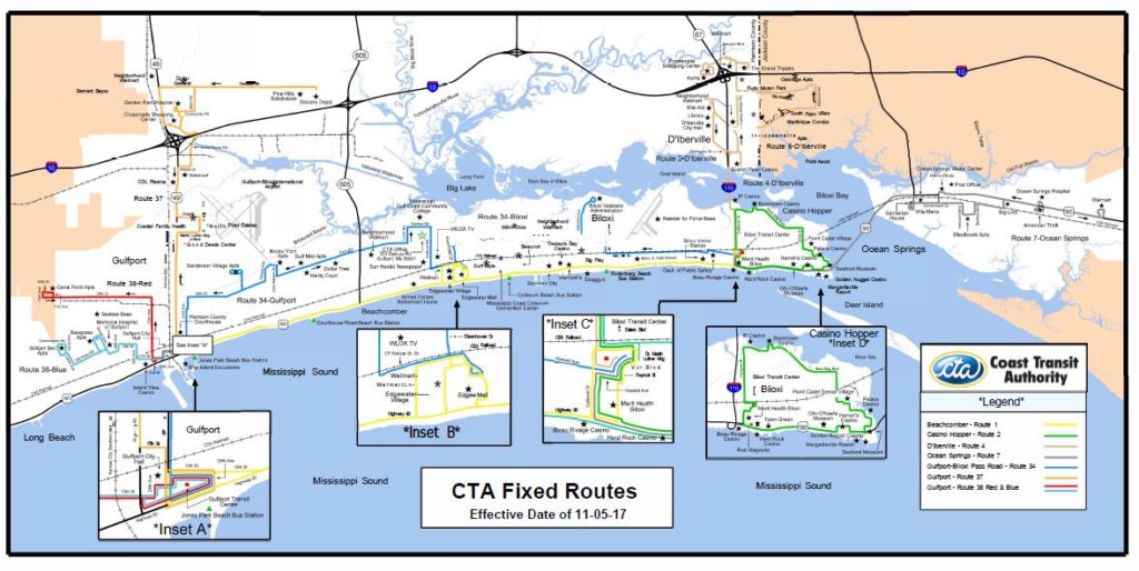 SYSTEM MAP 110517 - Coast Transit Authority