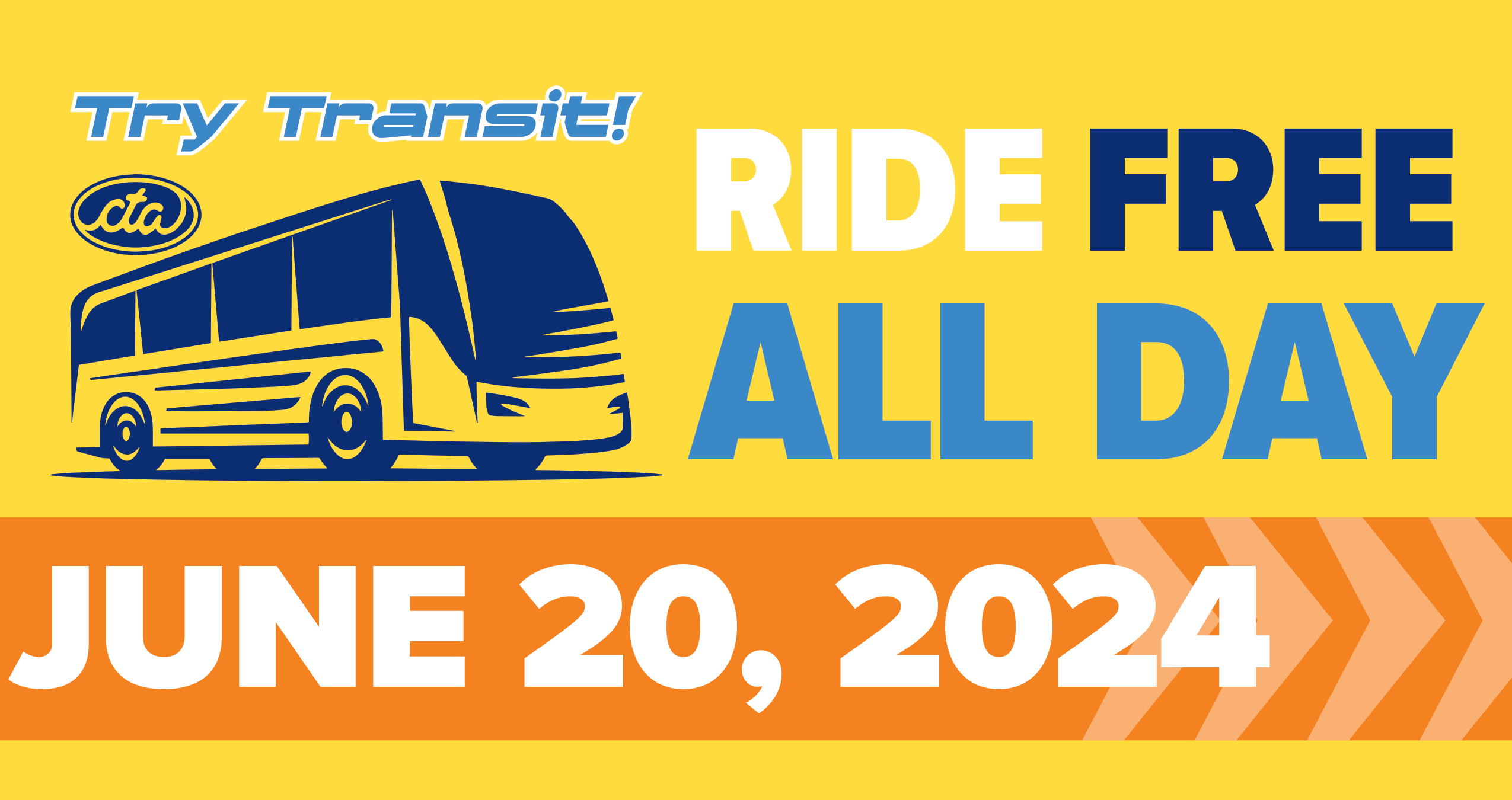 TRY TRANSIT DAY: Ride CTA Buses FREE All Day on Thursday, June 20 - Coast  Transit Authority