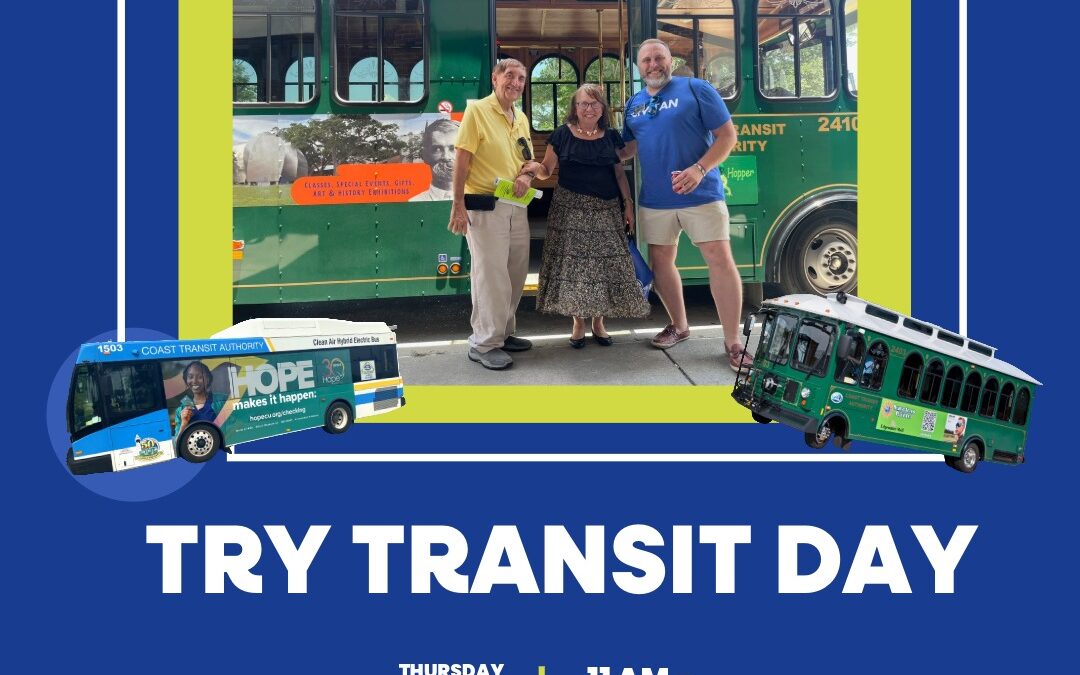 Ride Free on Try Transit Day- Thursday, June 18